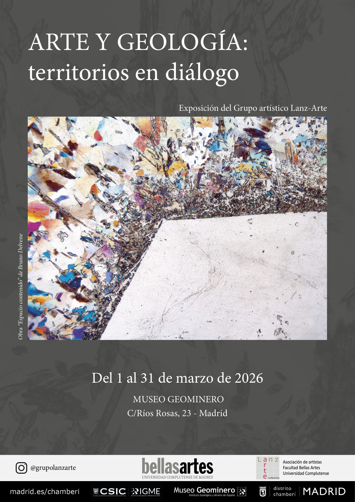 ARTE Y GEOLOGÍA BBAA_Julia Vallespín_A Julia Vallespin_Senderos azul cobalto