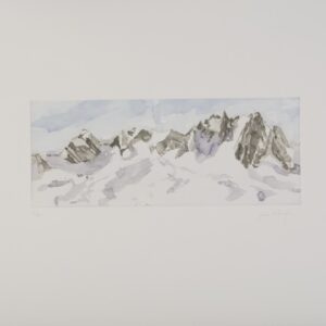 Las Agujas Rojas, Chamonix, Alpes franceses.